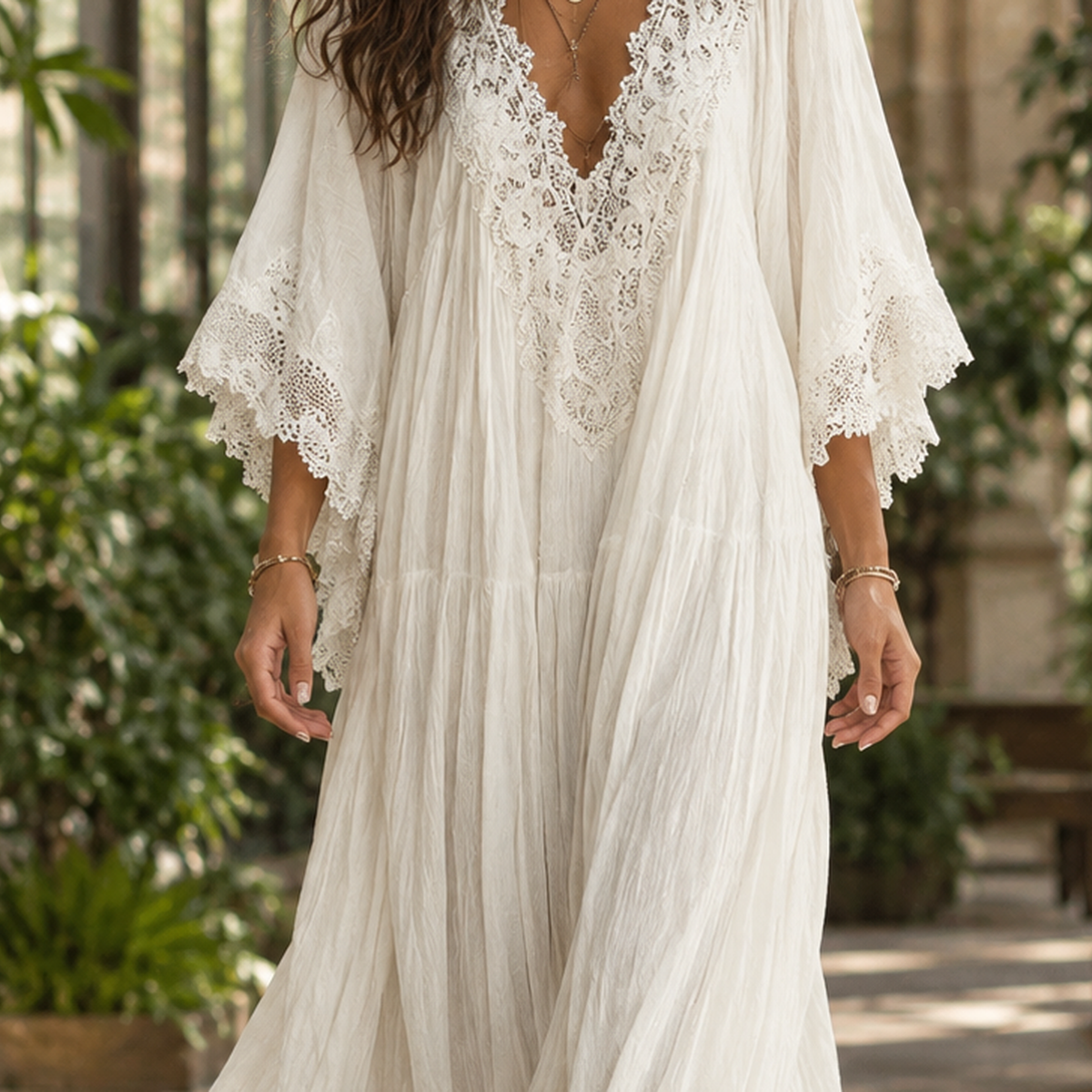Alina Lace Maxi Dress - Lead Product Detail