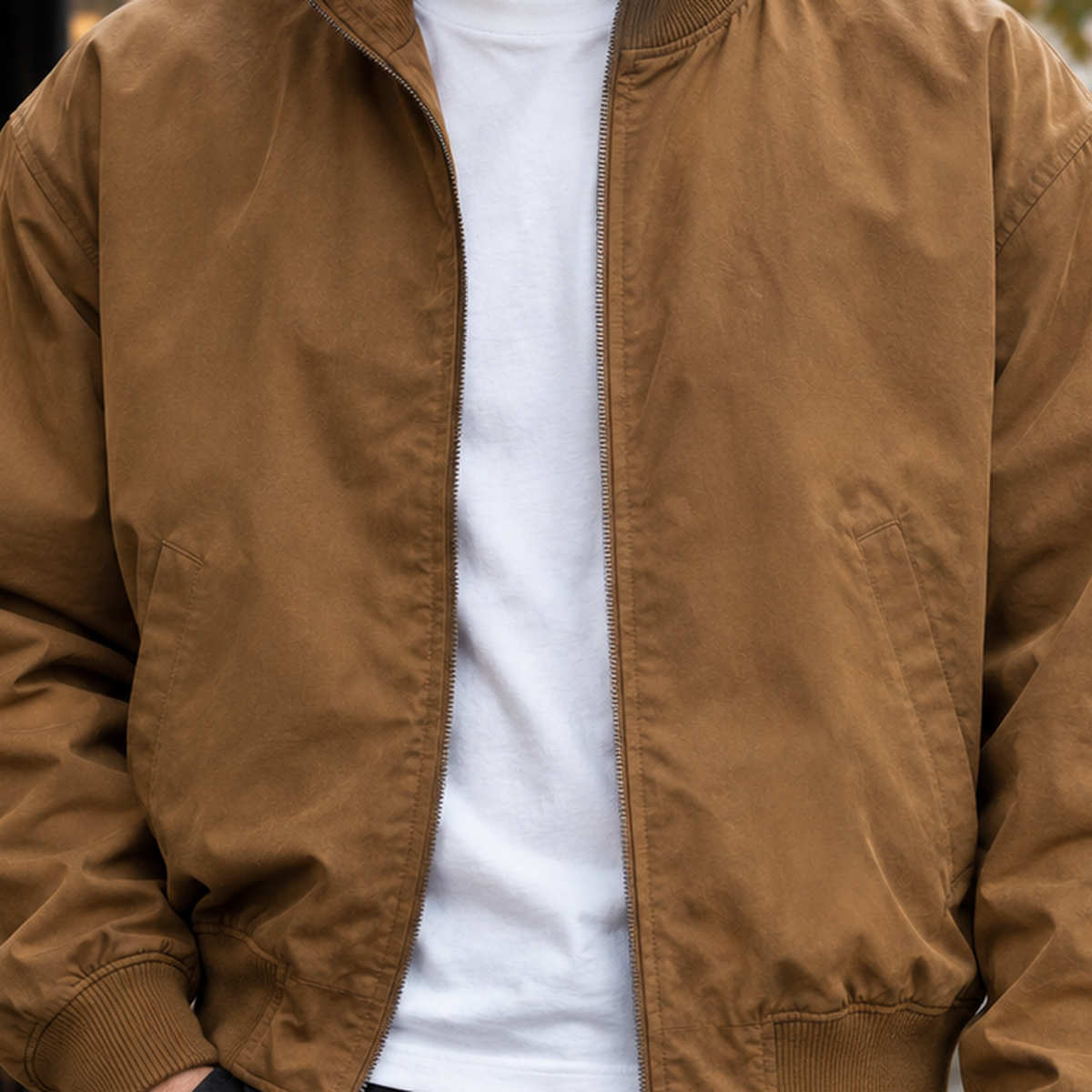 Odilon Bomber Jacket - Lead Product Detail
