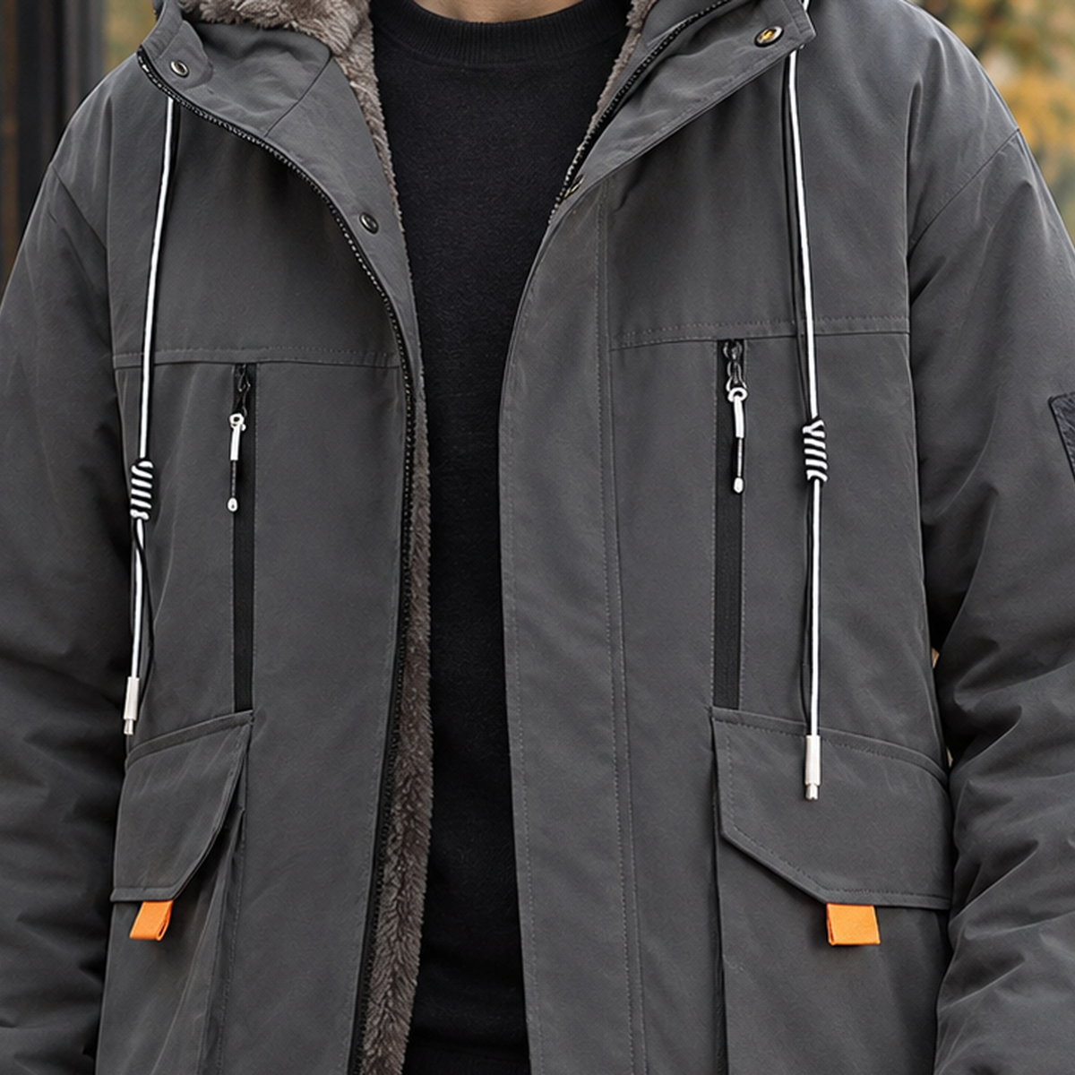 Jordan Fleece-Lined Jacket - Lead Product Detail
