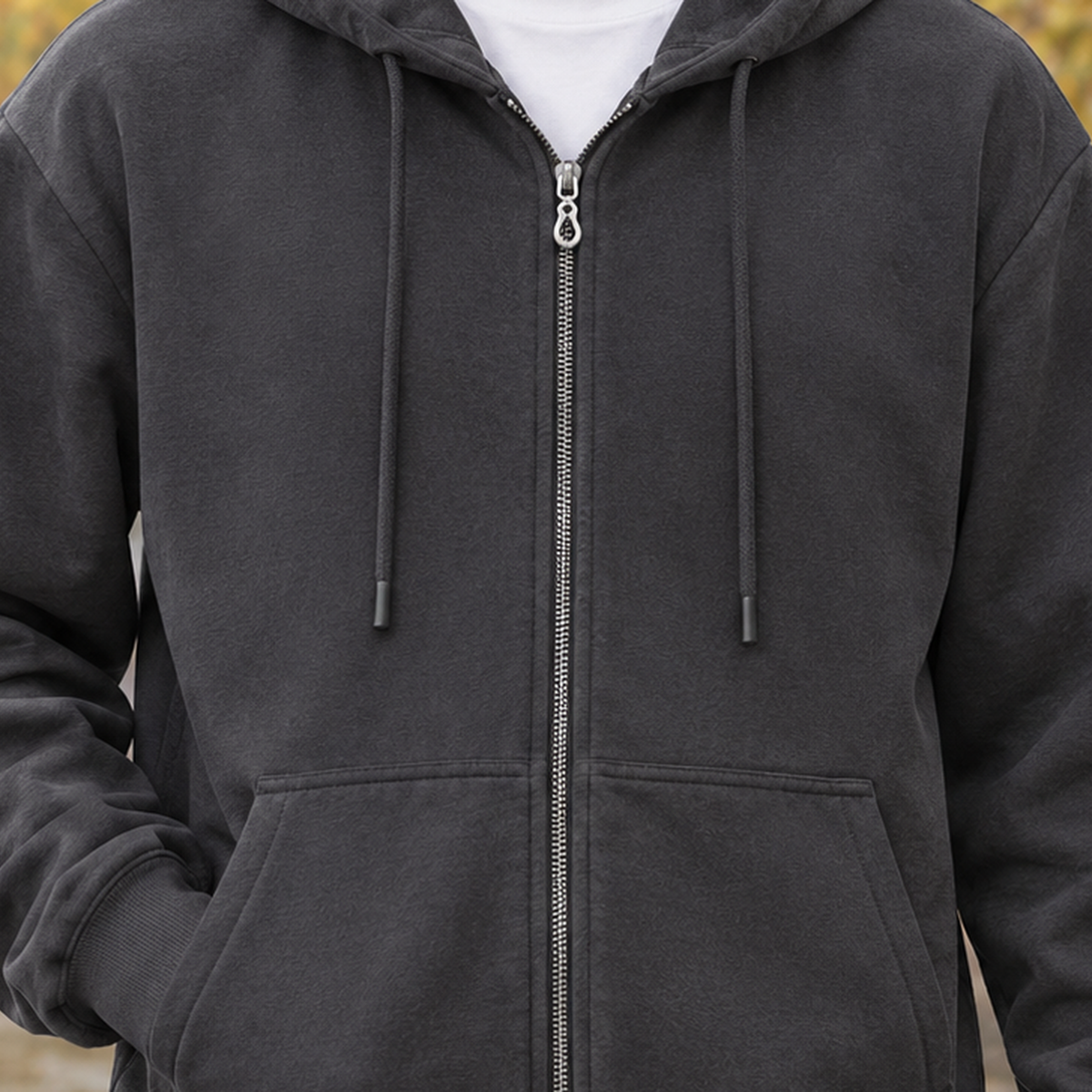Christian Zip Front Jacket - Lead Product Detail