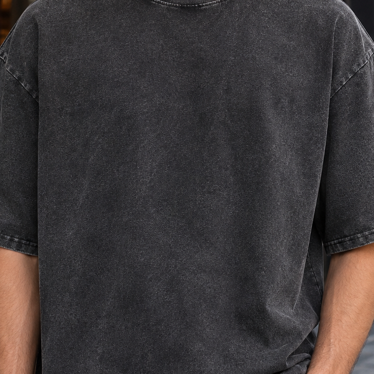 Evan Washed T Shirt - Lead Product Detail