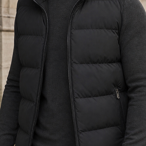 Alistair Puffer Vest - Lead Product Detail