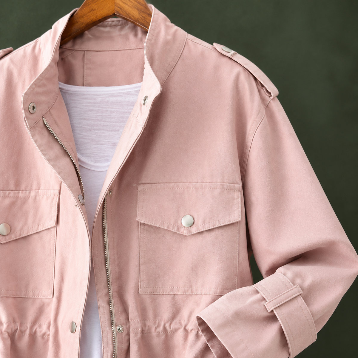 Gabriella Utility Jacket - Lead Product Detail