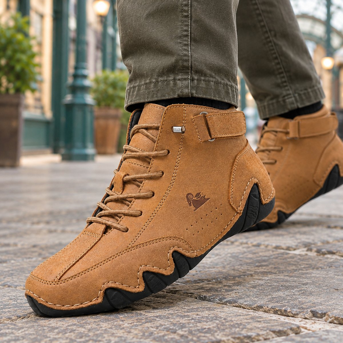 Terenzi High-Top Sneakers - Lead Product Detail