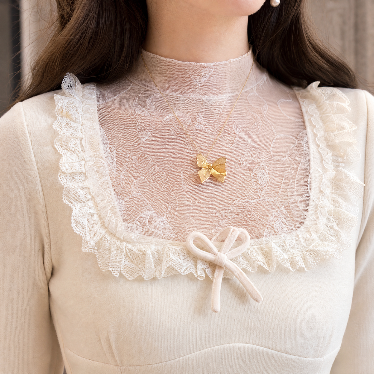 Esther Lace Maxi Dress - Lead Product Detail