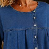 Georgina Denim Blouse - Lead Product Detail