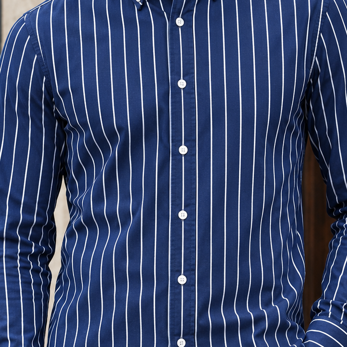 William Striped Shirt - Lead Product Detail