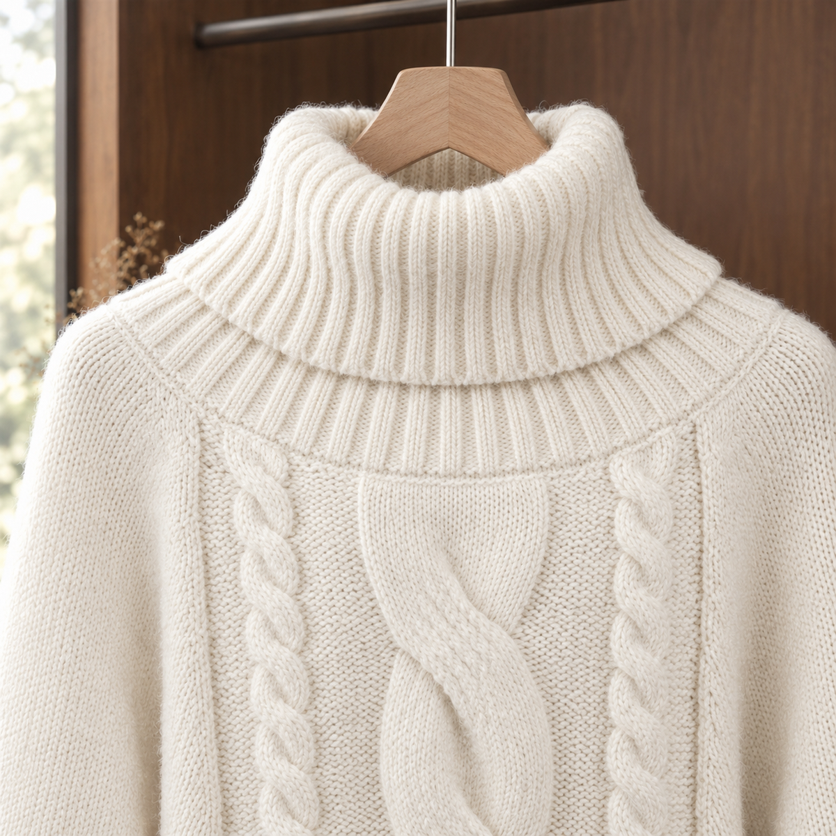 Annika High Neck Sweater - Lead Product Detail