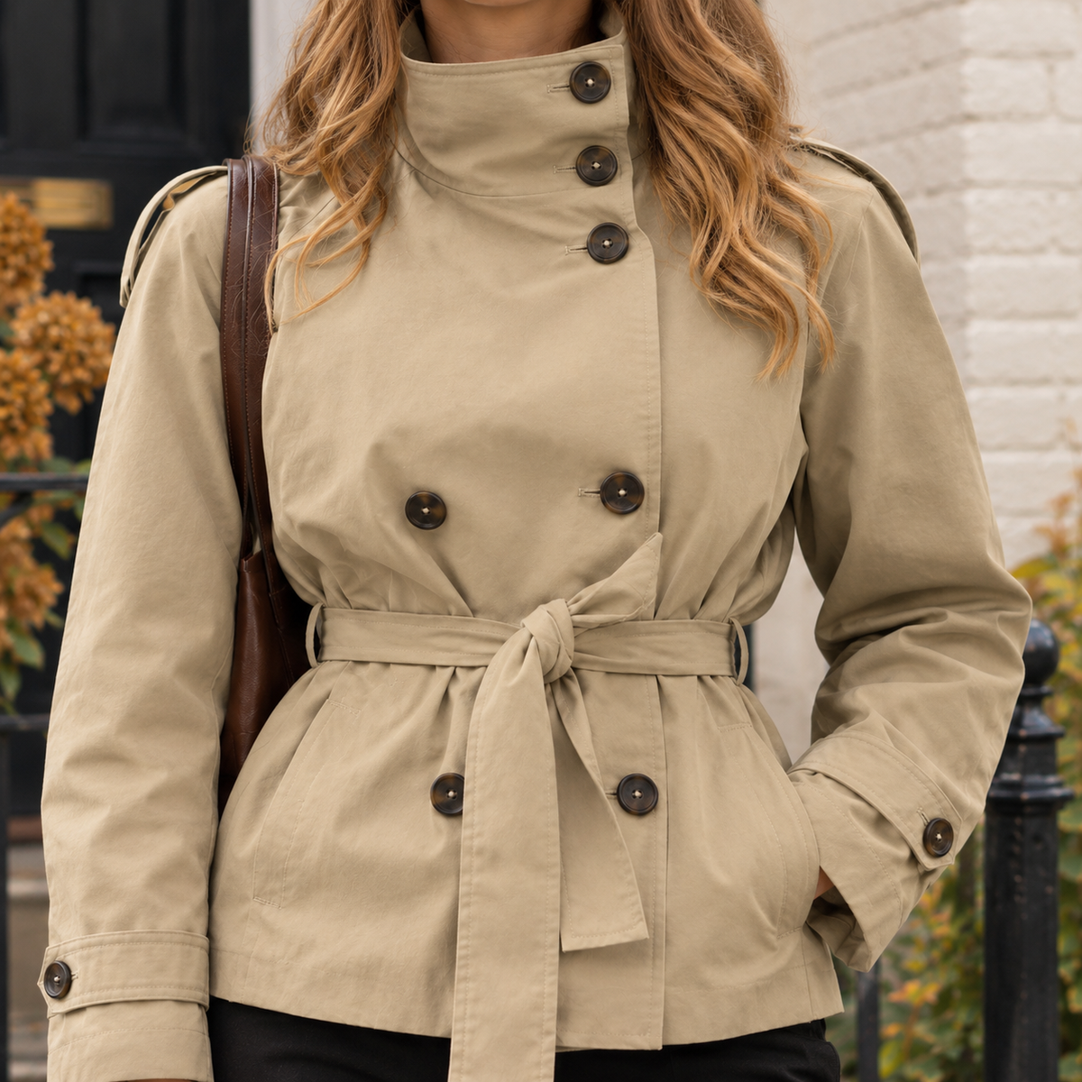 Calla Belted Jacket - Lead Product Detail
