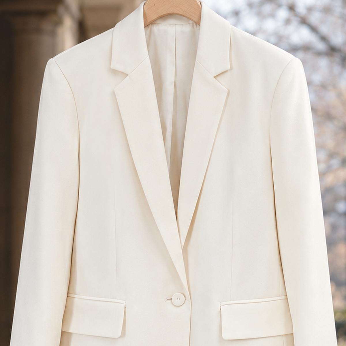 Rebecca One Button Blazer - Lead Product Detail