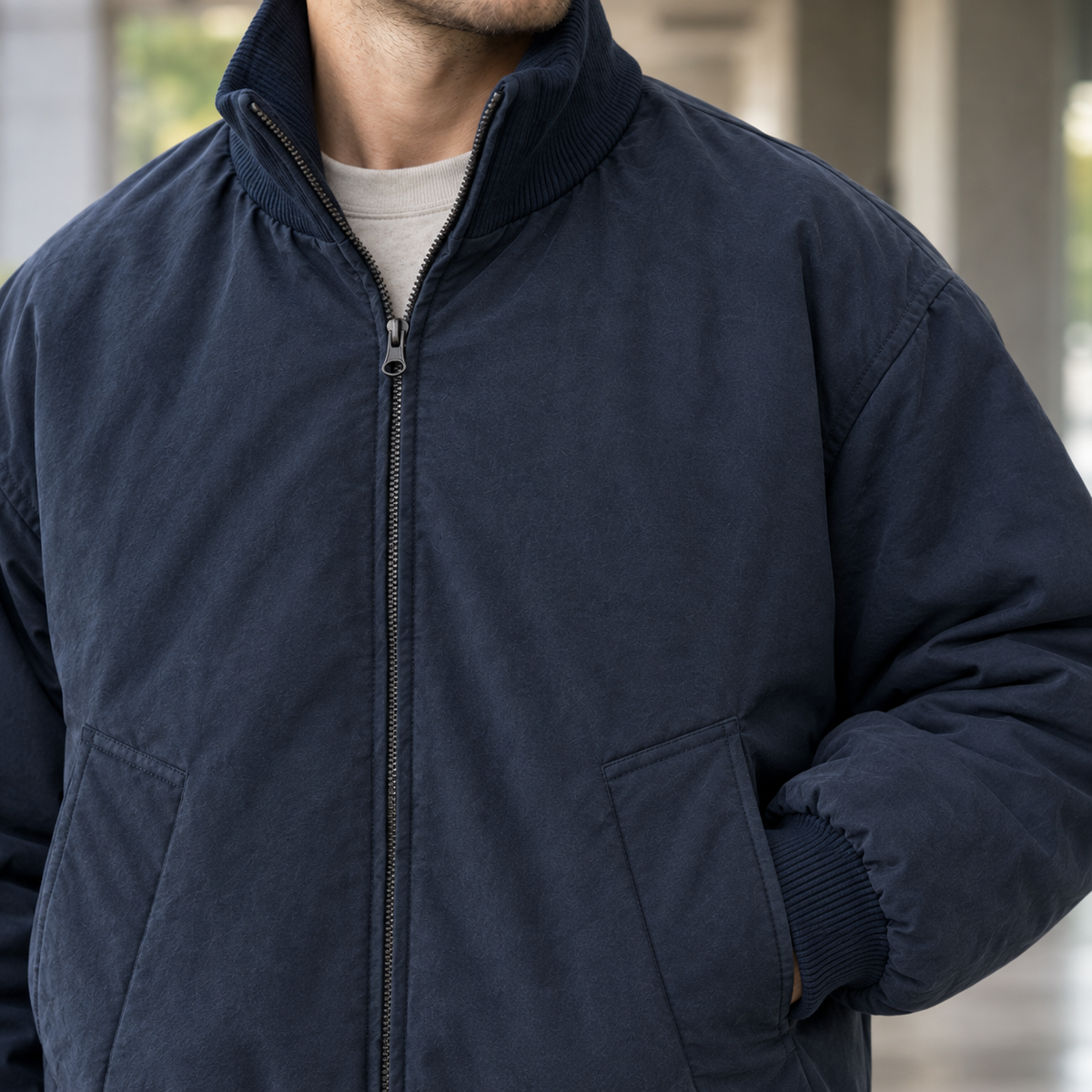 Octave Bomber Jacket - Lead Product Detail