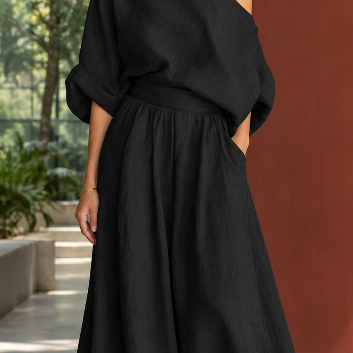 Stephanie Draped Set - Lead Product Detail