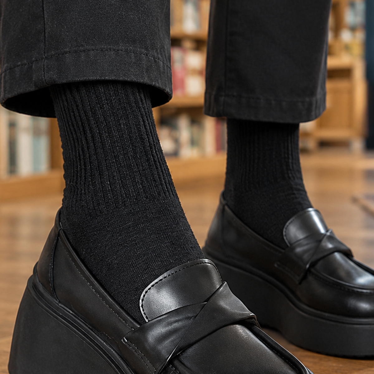 Barbaro Platform Loafers - Lead Product Detail