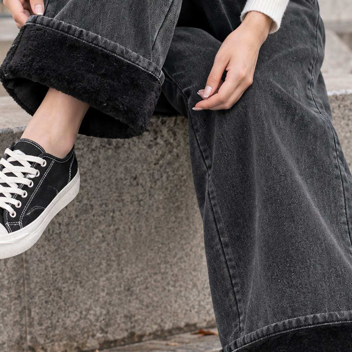 Tessa Wide Leg Jeans - Lead Product Detail