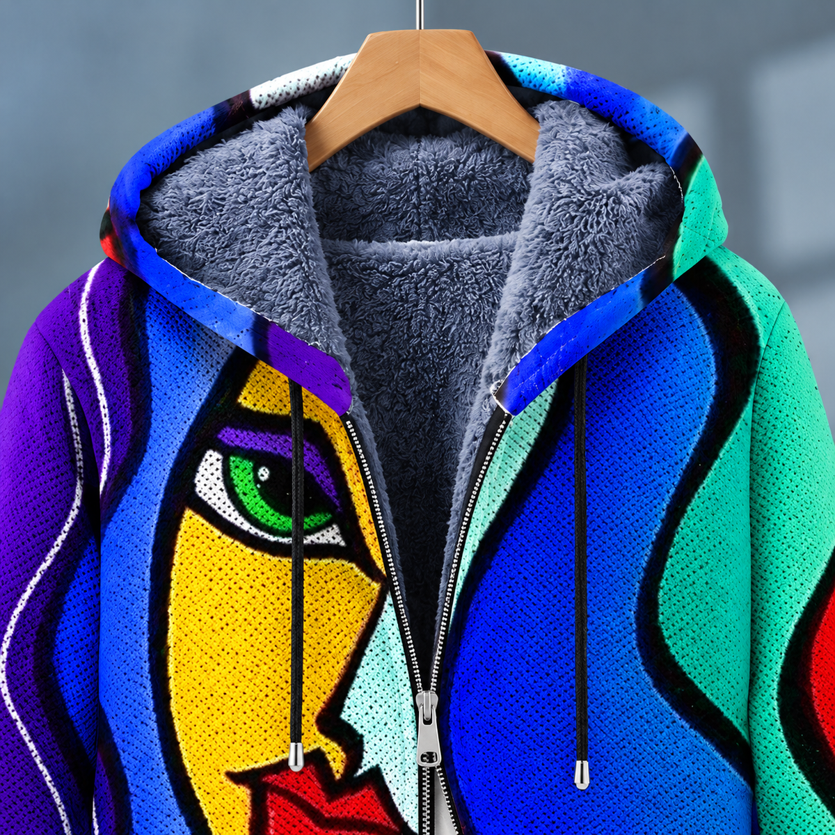 Anders Hooded Cardigan - Lead Product Detail