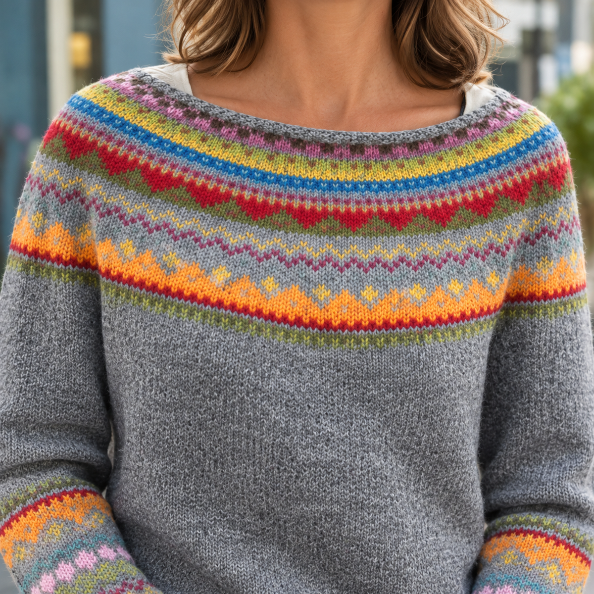 Edith Cashmere Sweater - Lead Product Detail
