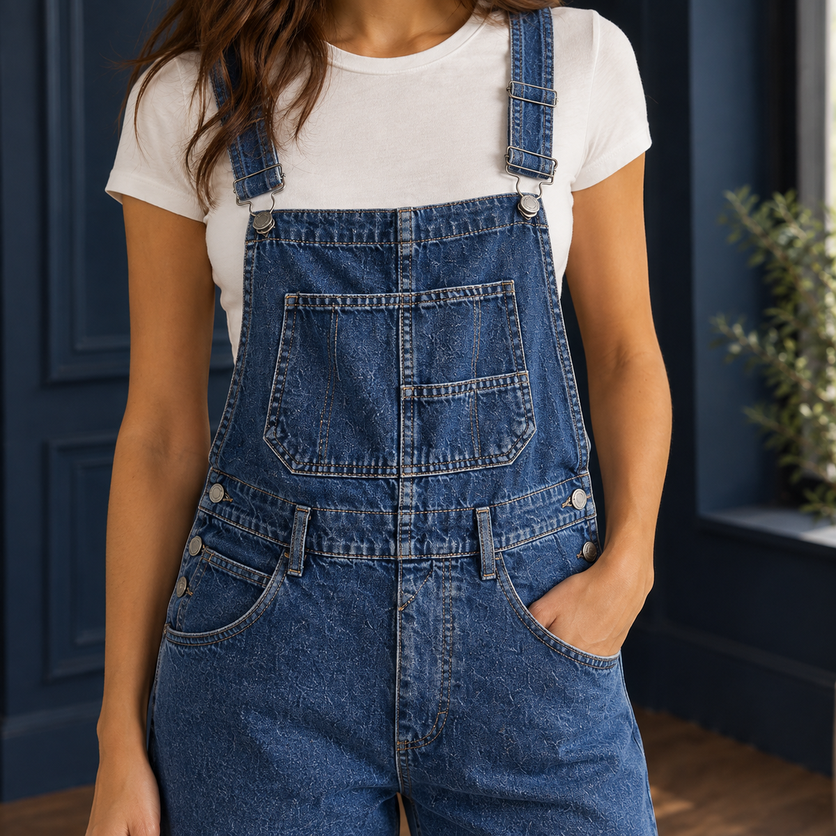 Autumn Denim Overalls - Lead Product Detail