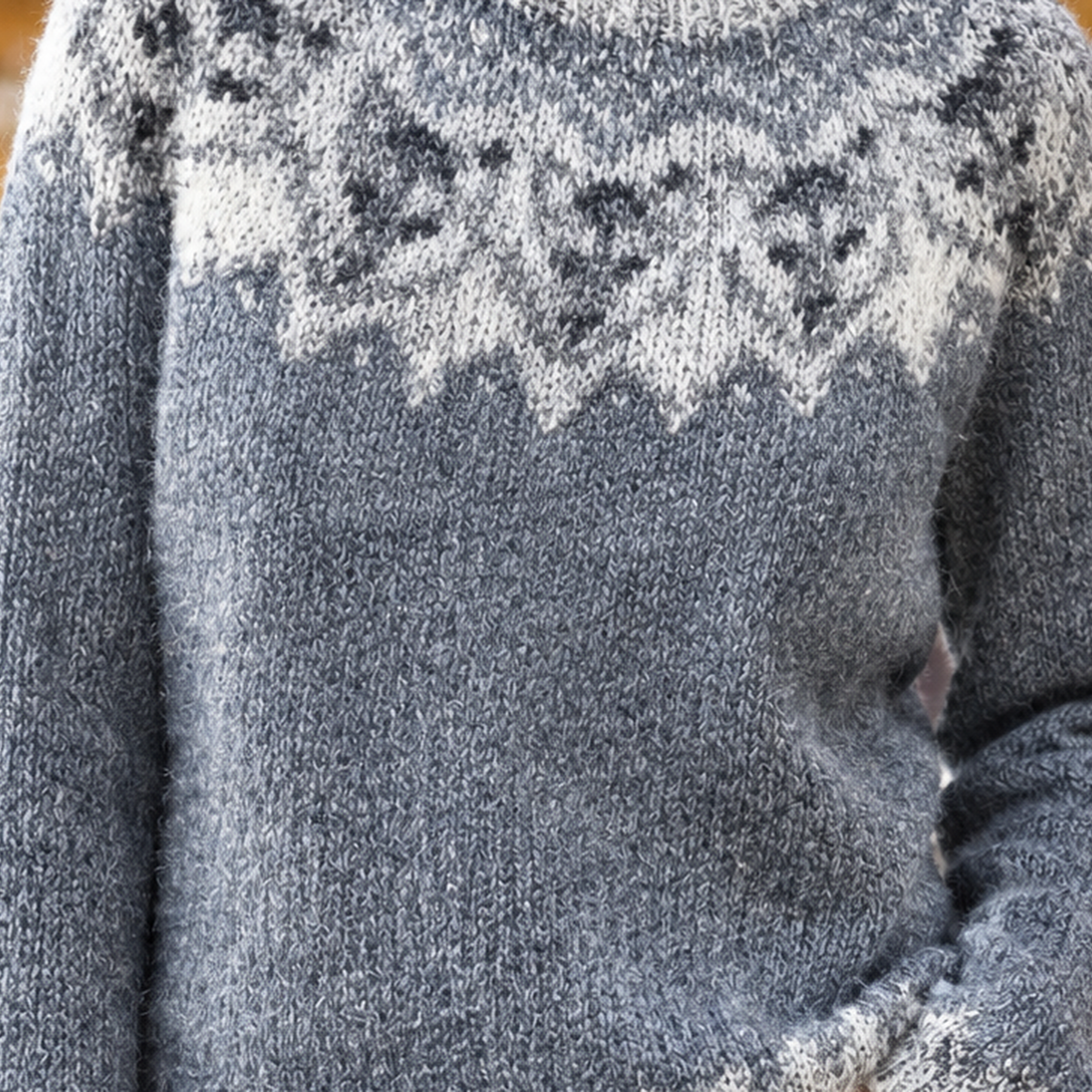 Bethany Fair Isle Sweater - Lead Product Detail