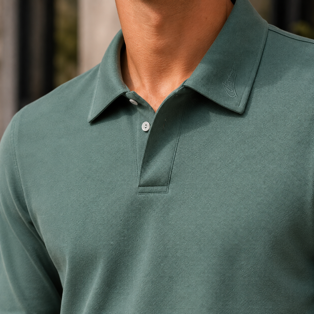 Blaise Long-Sleeve Polo - Lead Product Detail