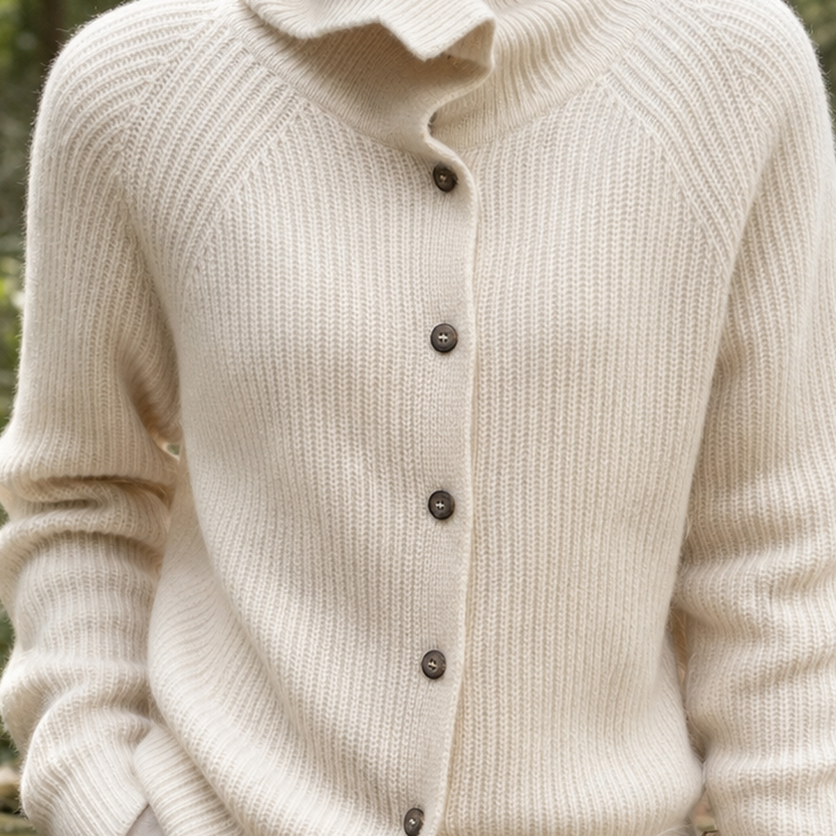 Clemence Ribbed Cardigan - Lead Product Detail
