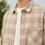 Lorcan Plaid Shirt - Lead Product Detail