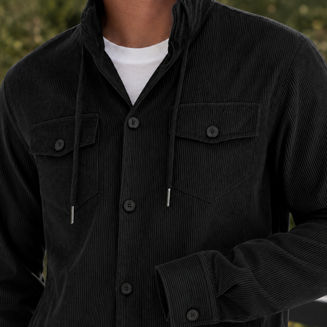 Vincent Corduroy Jacket - Lead Product Detail