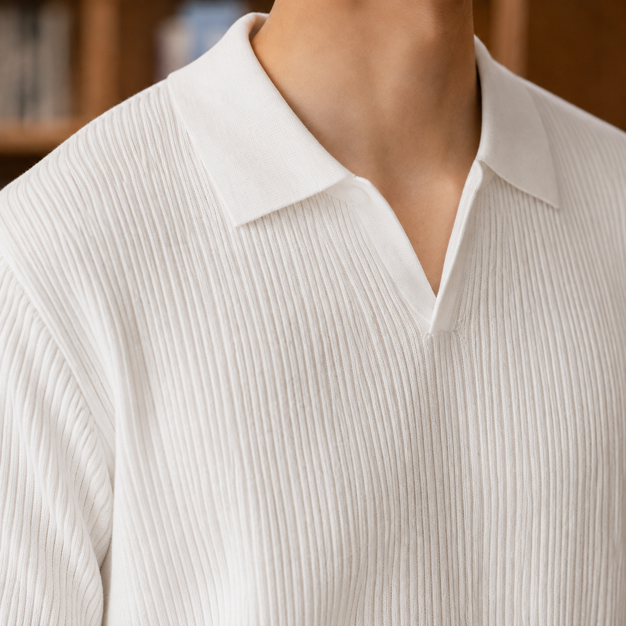Louis Open-Collar Polo - Lead Product Detail