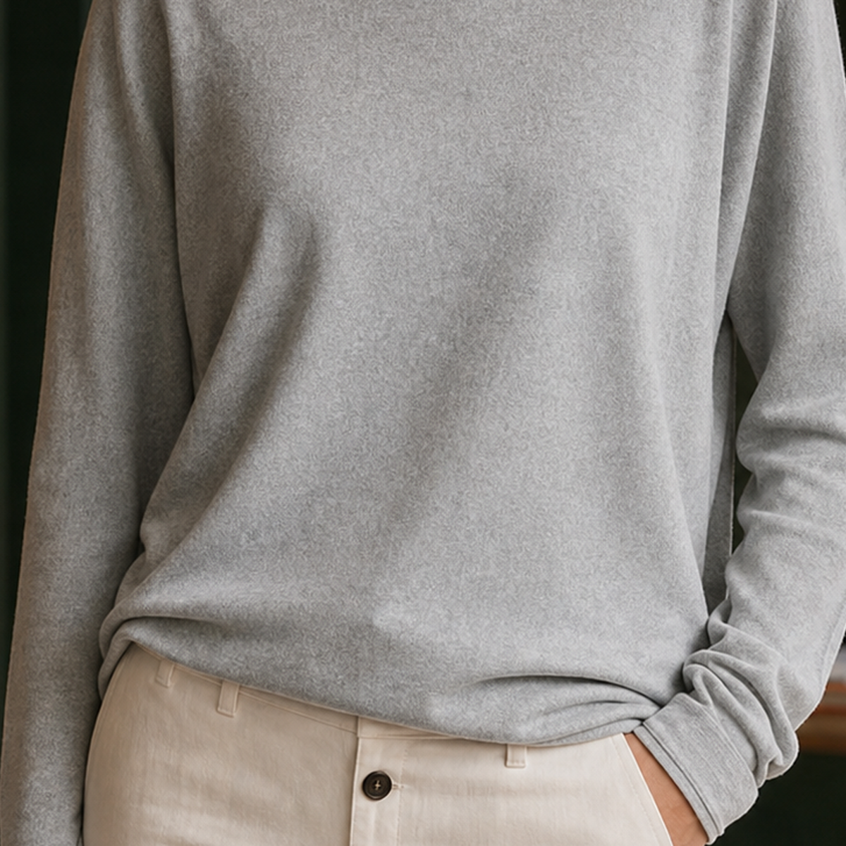 Eloise Boat Neck Top - Lead Product Detail