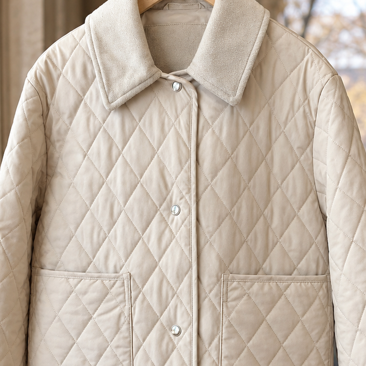 Raven Quilted Jacket - Lead Product Detail