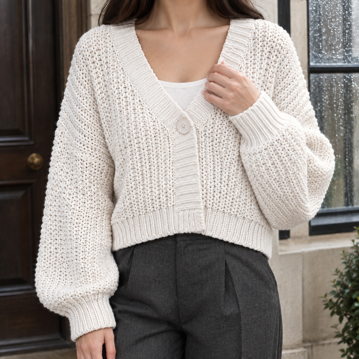 Azalea Chunky Cardigan - Lead Product Detail