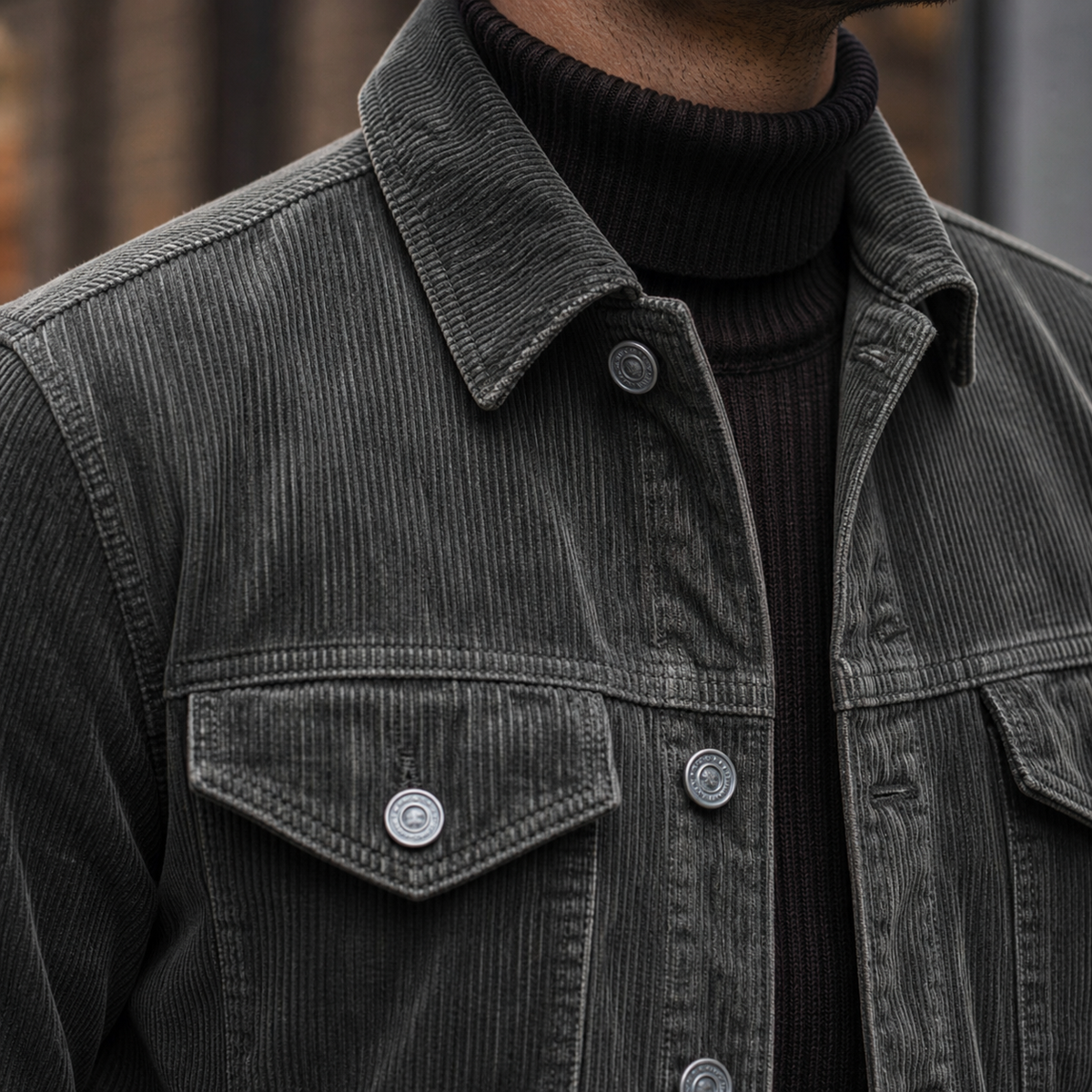 Everett Corduroy Jacket - Lead Product Detail