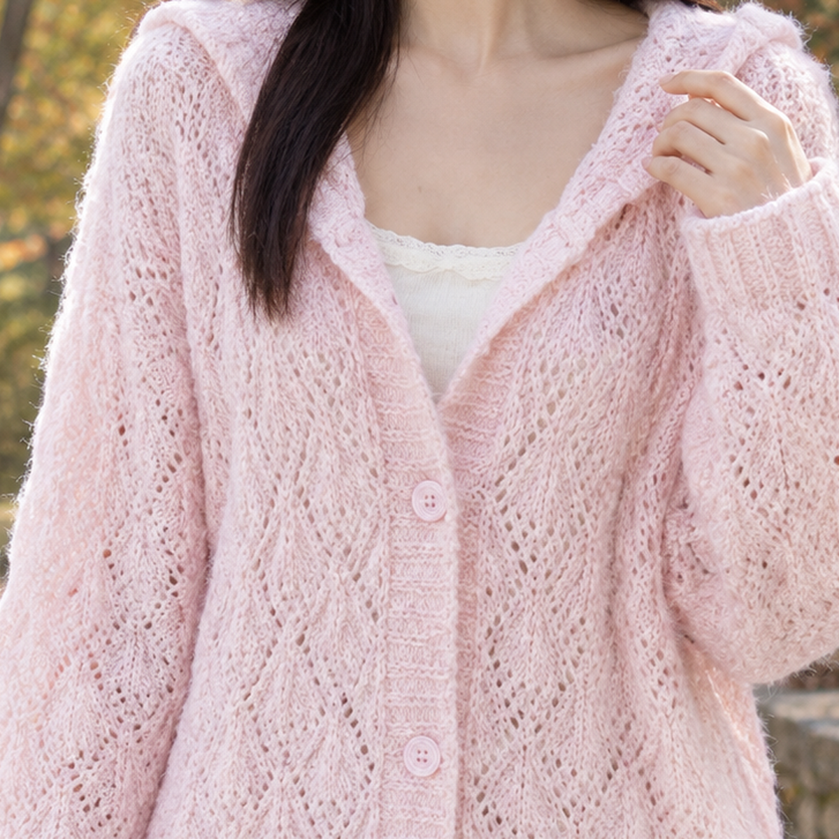 Flavia Hooded Cardigan - Lead Product Detail