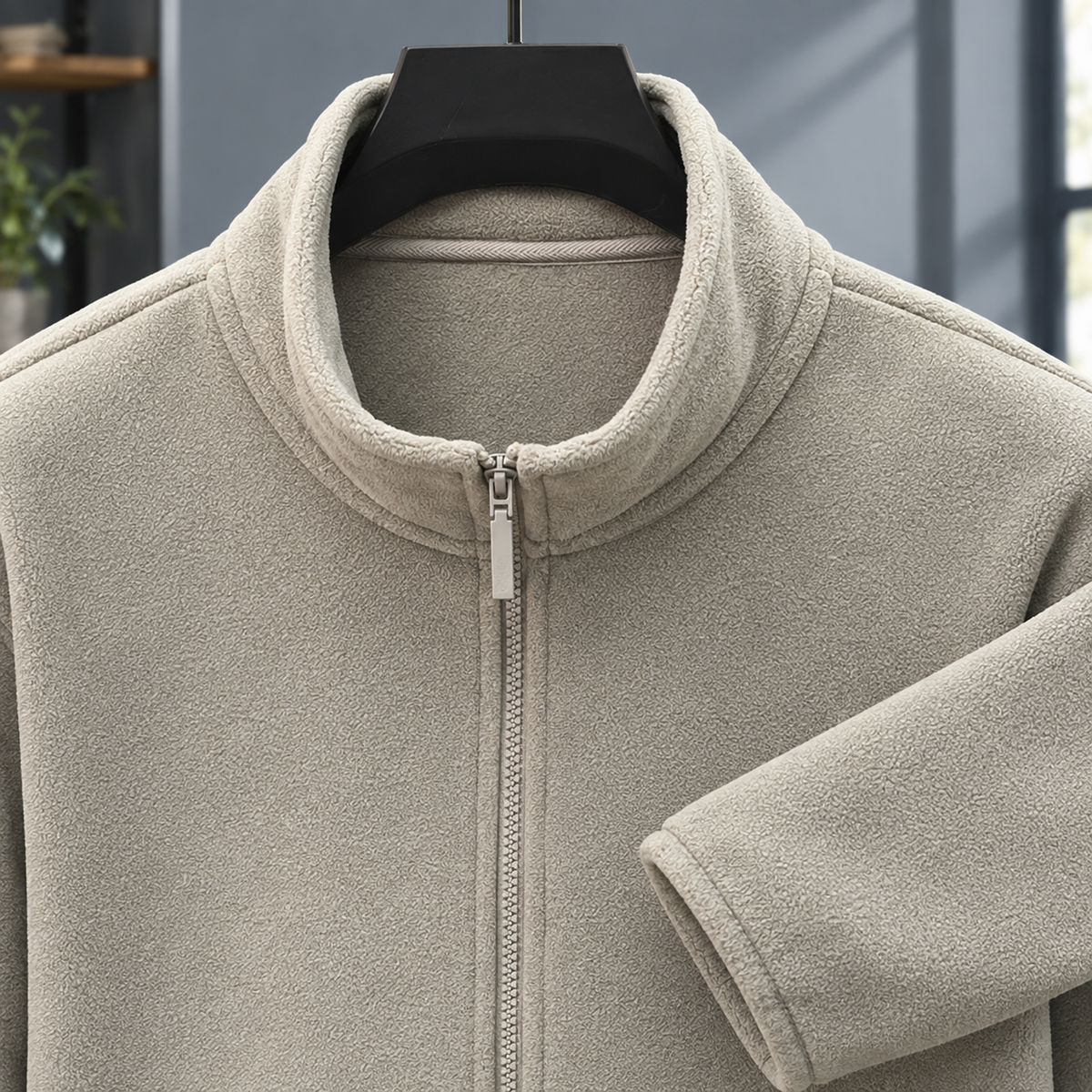 Malcolm Fleece Jacket - Lead Product Detail