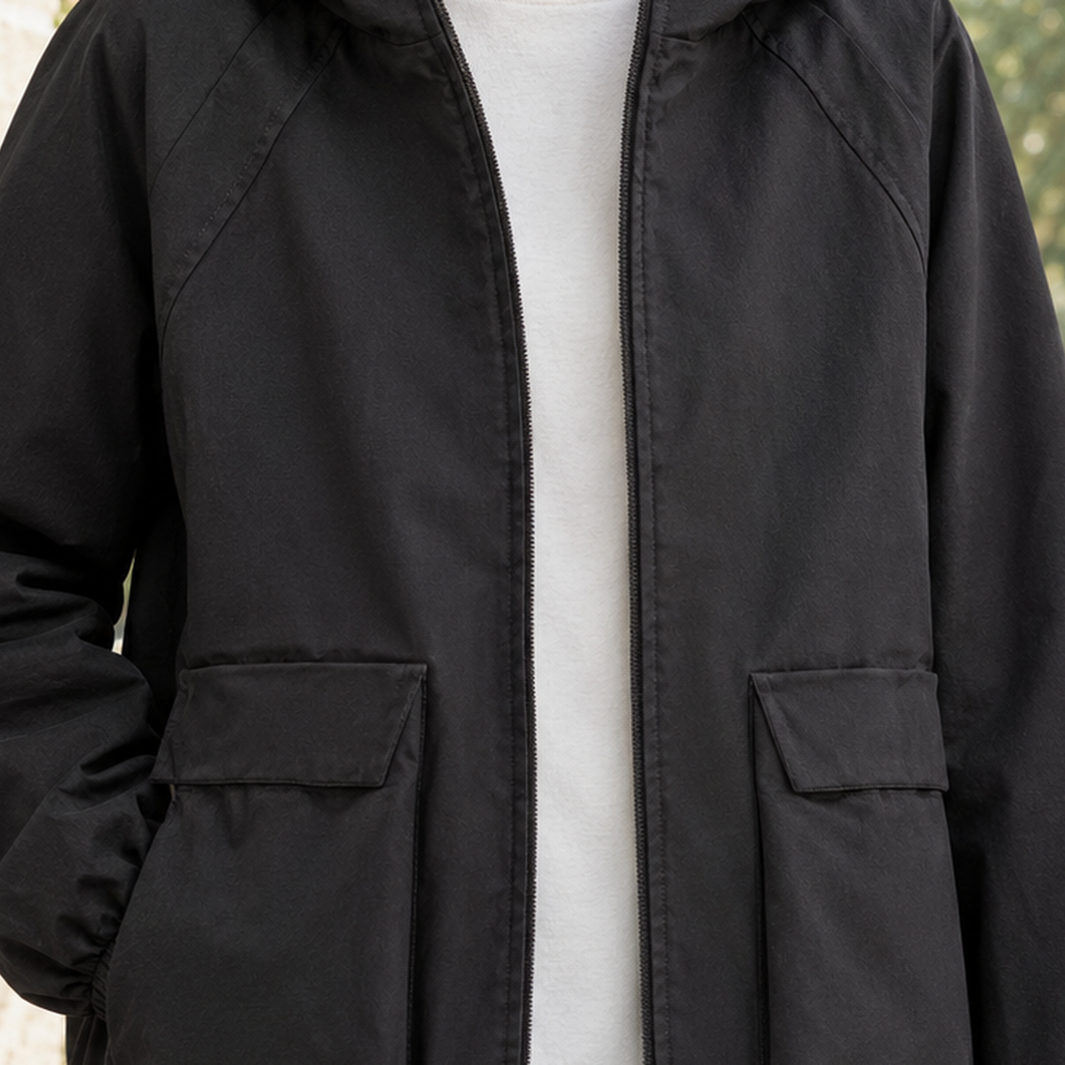 Isabelle Hooded Jacket - Lead Product Detail
