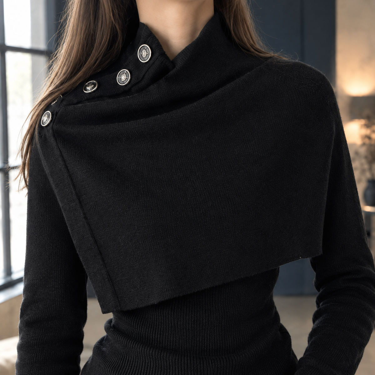 Yolande Layered Knit Set - Lead Product Detail