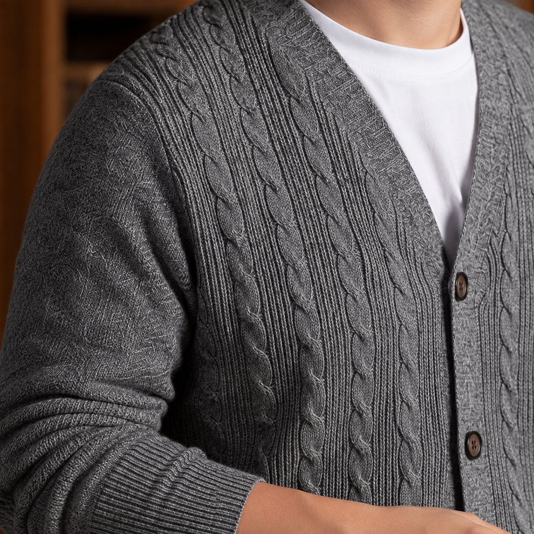 Maxim Cable Knit Sweater - Lead Product Detail