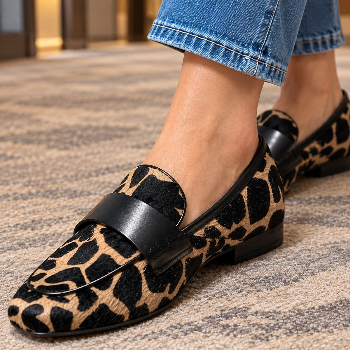 Gonzaga Suede Loafers - Lead Product Detail