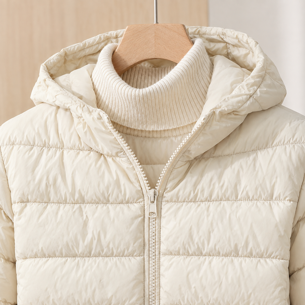 Junia Hooded Jacket - Lead Product Detail
