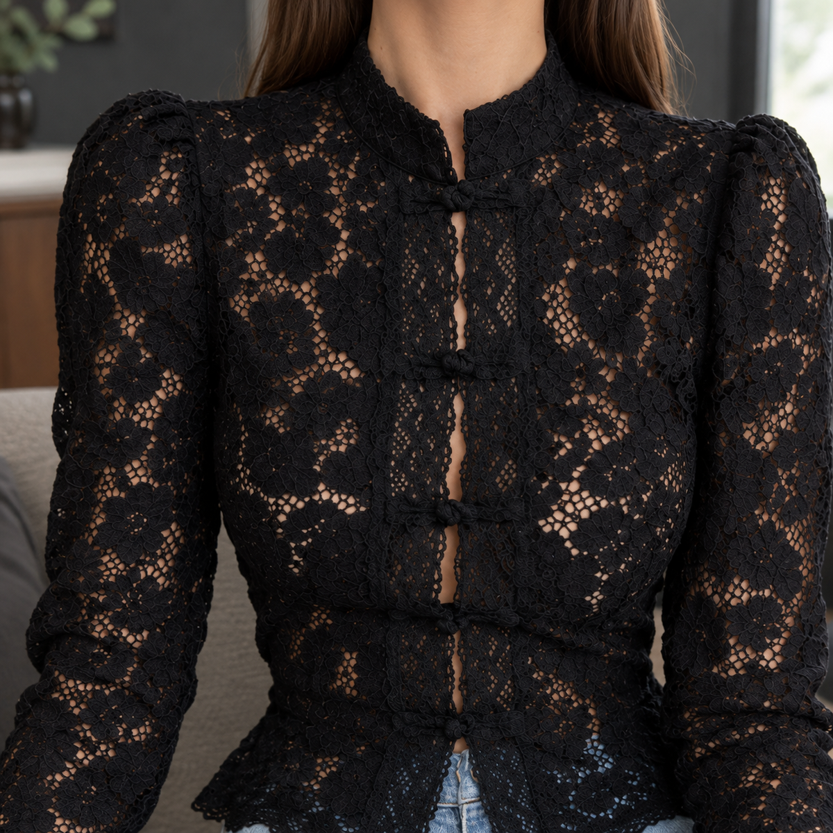 Berenice Lace Blouse - Lead Product Detail