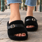 Donatelli Buckled Slippers - Lead Product Detail