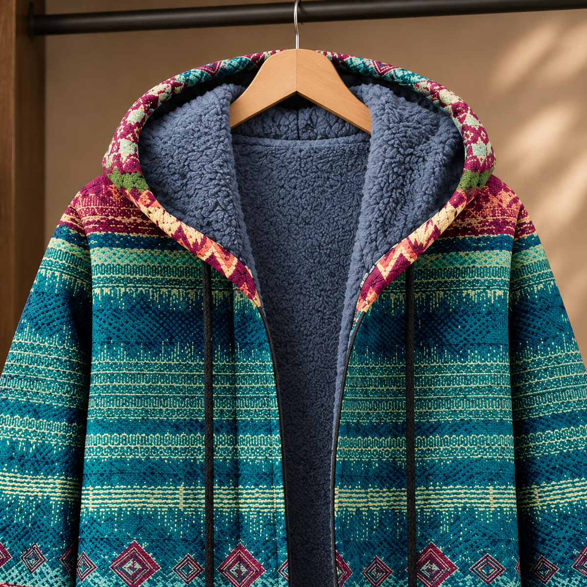 August Hooded Sweater - Lead Product Detail