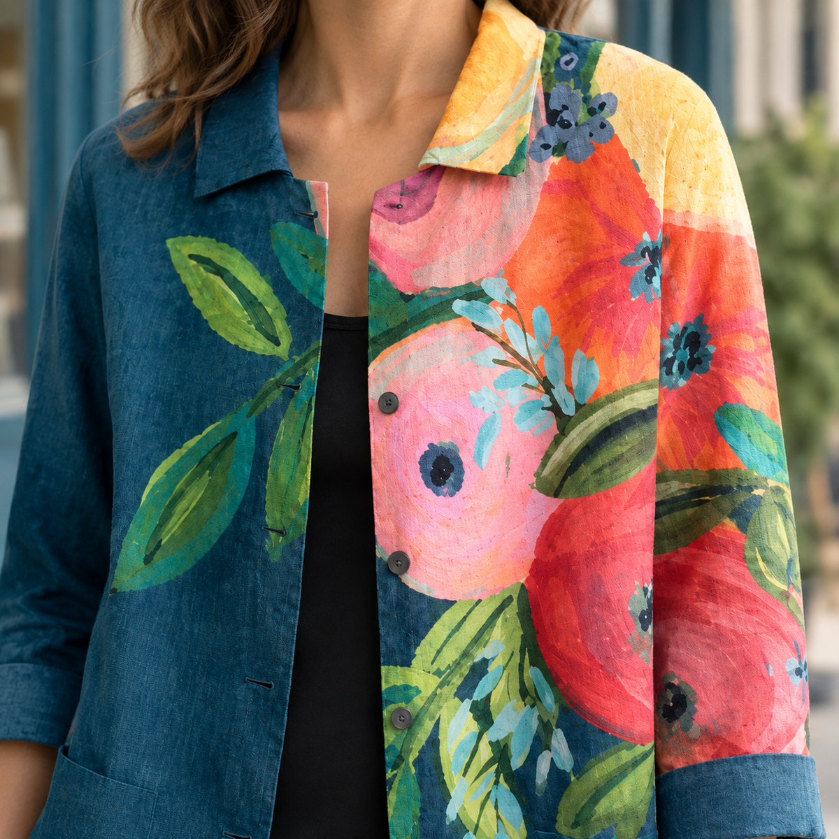 Josephine Relaxed Shirt - Lead Product Detail