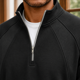 Percival Half Zip Sweatshirt - Lead Product Detail