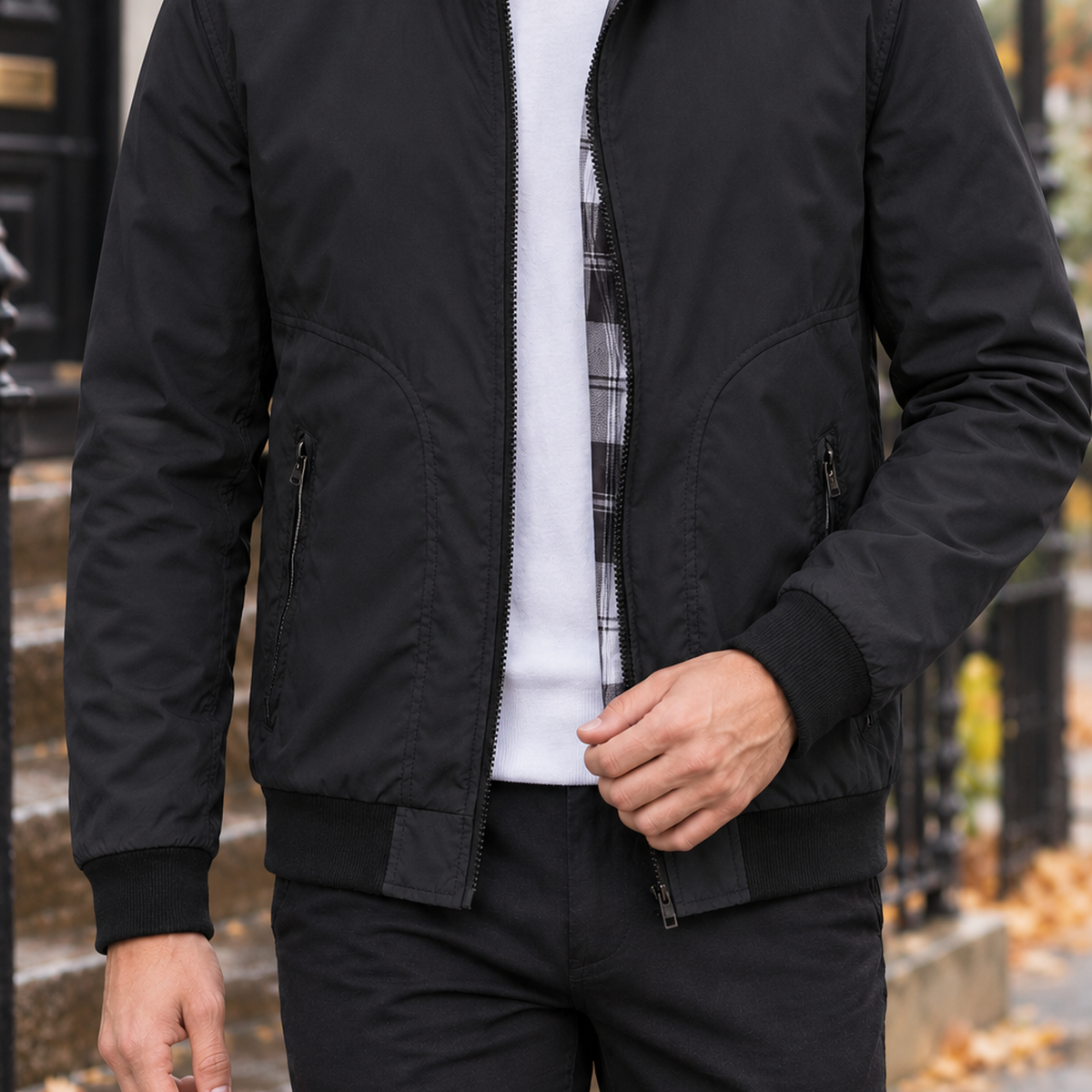 Solomon Harrington Jacket - Black