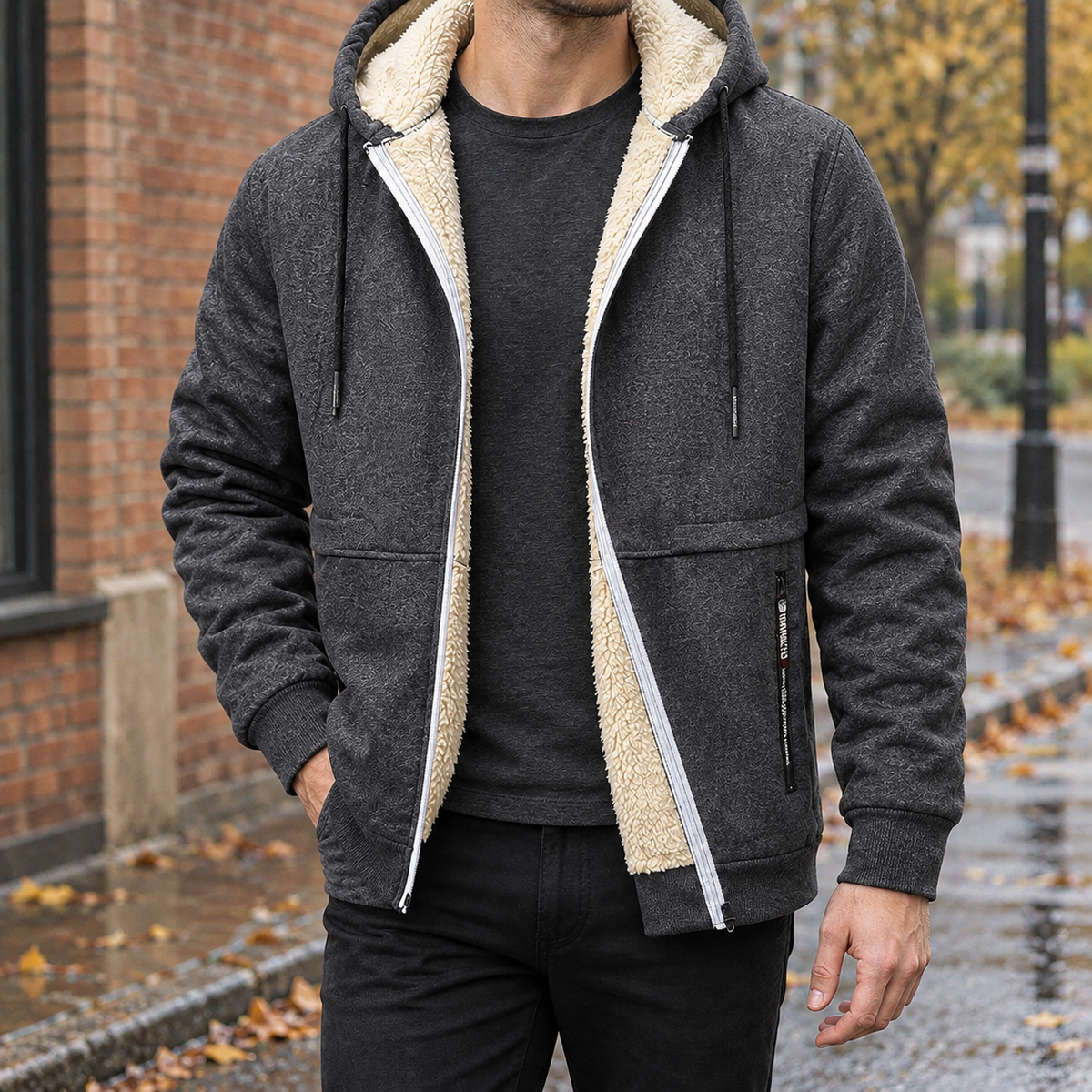 Ralph Cashmere Jacket - Dark Gray