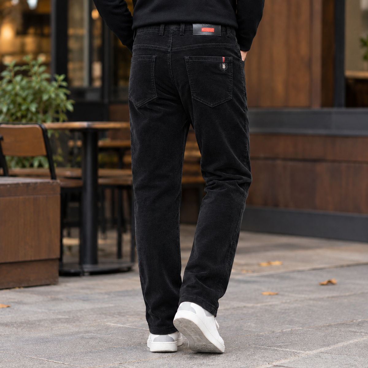 Jay Straight Pants - Black
