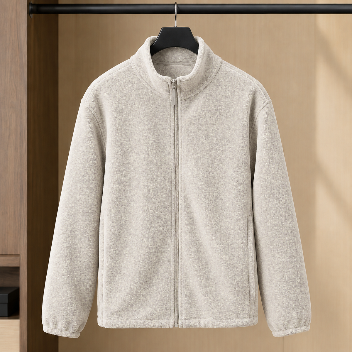 Esteban Fleece Jacket - Off White