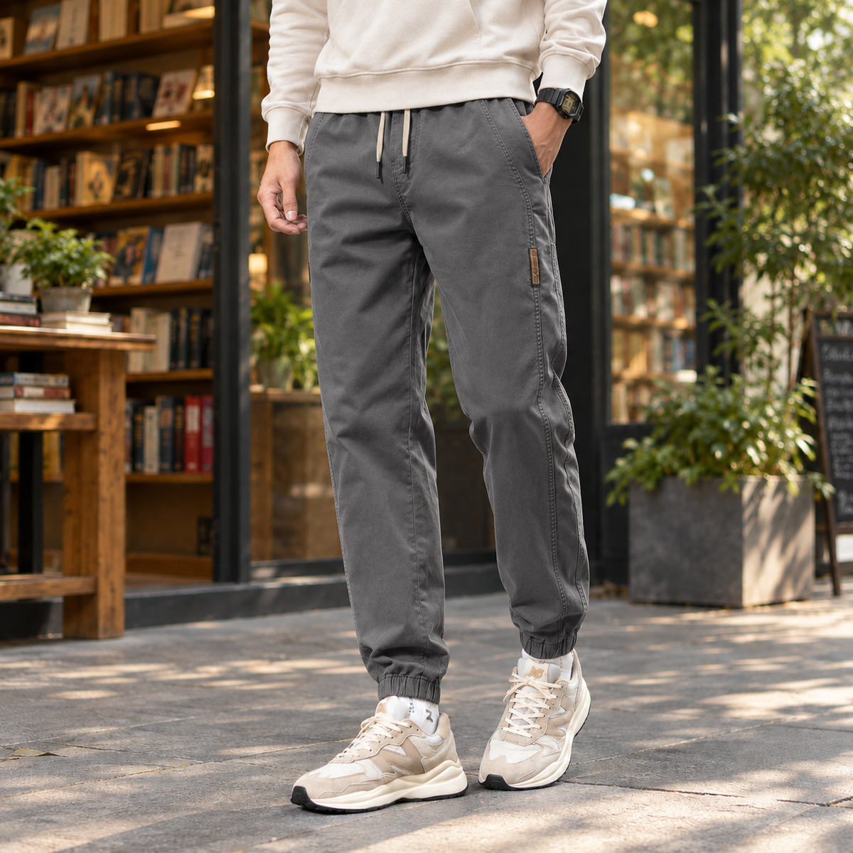 Max Relaxed Pants - Dark Gray