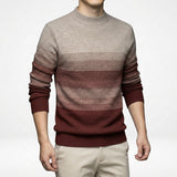 Lucian Gradient Sweater - Earl Red