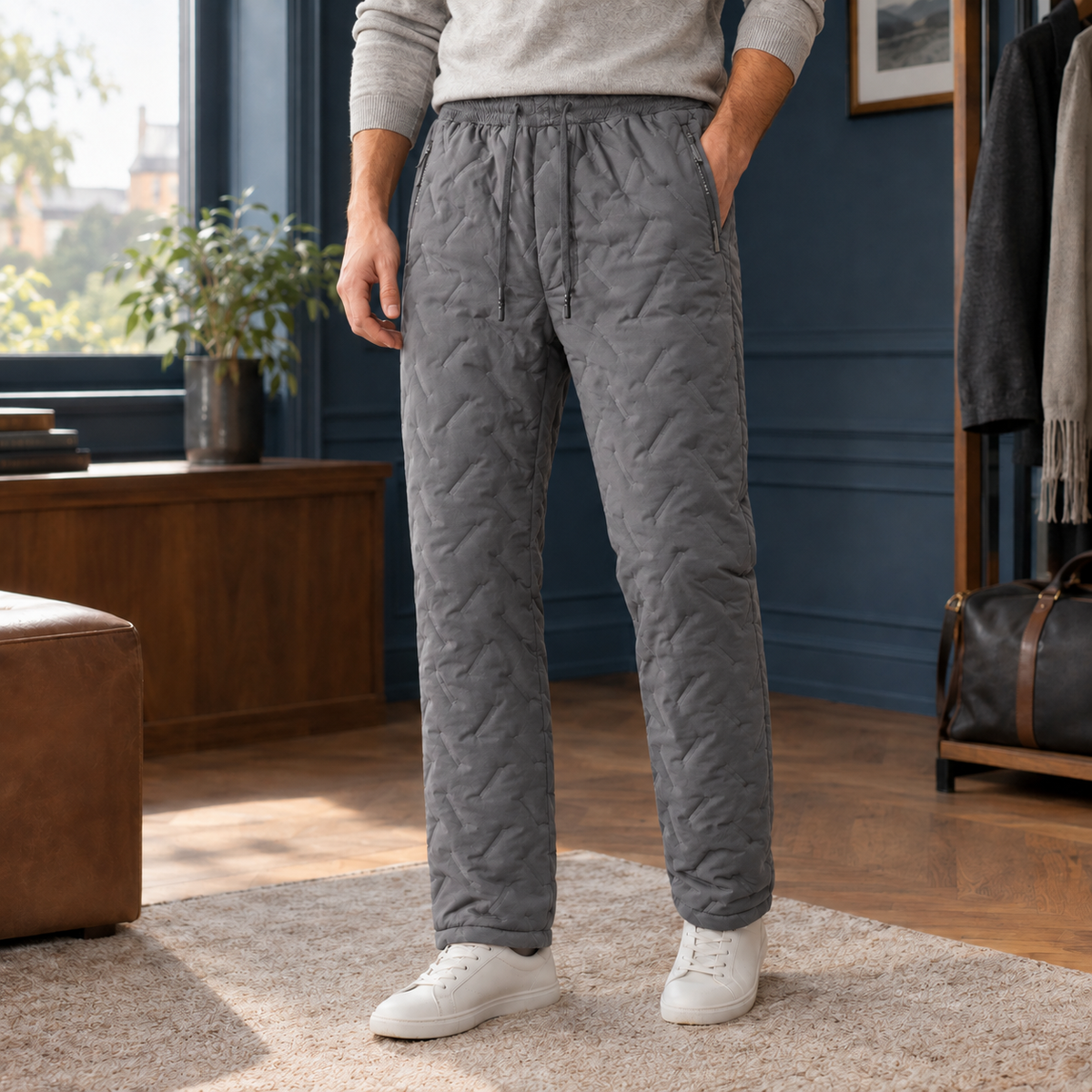 Ardan Straight Leg Pants - Gray